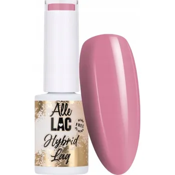 Přípravek na nehty AlleLac Hybridní lak 5 ml - Creamy French Collection Č. 188 Starorůžová