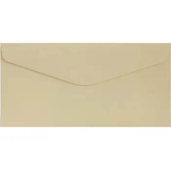 Obálka Dárková Krémová Obálka 10 Kusů