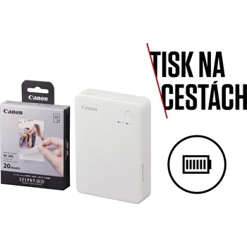 Tiskárna Canon SELPHY Square QX20 bílá KIT (vč. 20ks papíru)