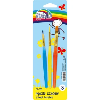 Umělecký štětec Sada štětců na barvy a laky, štětce pro děti Fiorello
