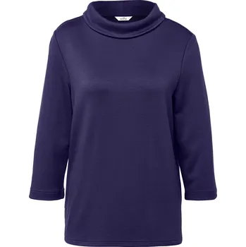 Dámské oblečení 716960 - Tchibo - Svetr se stojáčkem - pro ženy - vel. L 44/46 - barva: fialová