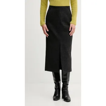 Dámská sukně Sukně Sandro Ferrone S23YBFBLOGGER zelená 87X, vel. 34