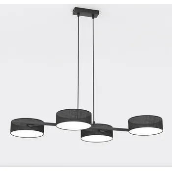 Emibig DRUMZ 4 BLACK Závěsné/stropní svítidlo Černé E14 10W MAX LED Černé