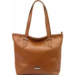 Kožená kabelka MiaMore hnědá KZ2250407