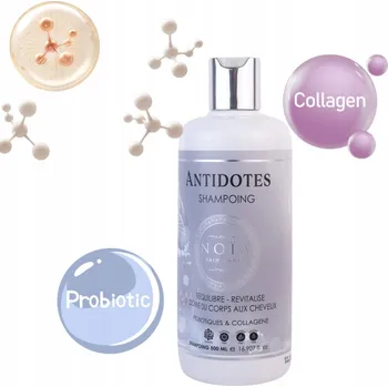 Šampon NOIA PŘÍRODNÍ ŠAMPON NA VLASY S PROBIOTIKY A KOLAGENEM VYŽIVUJÍCÍ