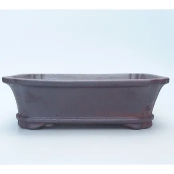 Květináč Miska 21 x 18 x 6,5 cm barva hnědá 163200