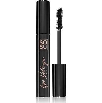 Řasenka SOSU Cosmetics Eye Voltage voděodolná řasenka pro natočení a oddělení řas odstín Jet Black 10 ml