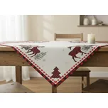 Vánoční ubrus na stůl JENIFER 85x85 cm Mybesthome