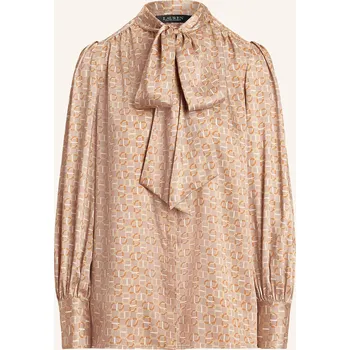 Dámská halenka Lauren Ralph Lauren Dámská Halenka S Vázačkou, černošedá /...