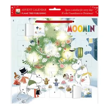 Kalendář Moomin: Christmas Comes to Moominvalley Advent Calendar (with Stickers) (Kalendář)