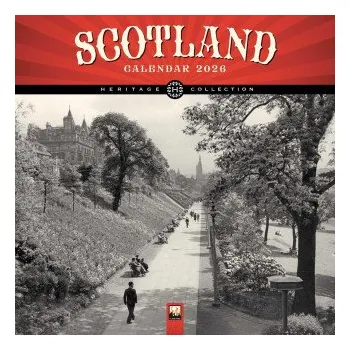 Kalendář Scotland Heritage Wall Calendar 2026 (Art Calendar) (Kalendář)