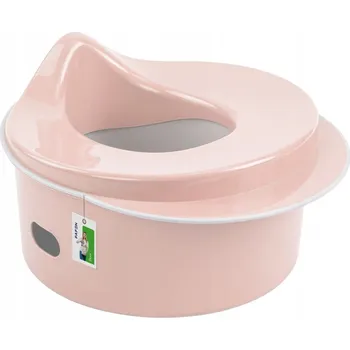 Kojenecká hygiena Keeeper Nočník 3 v 1 s protiskluzem - růžový