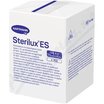 Kompres Hartmann SteriluxES Gáza kompr.nest.7.5x7.5cm100ks