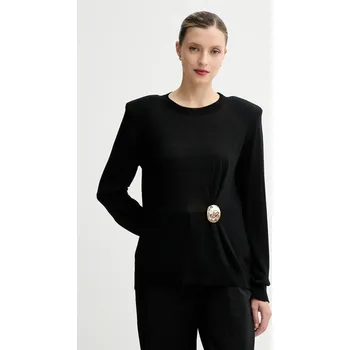 Dámský svetr Vlněný svetr Simona Corsellini A25CPMGE0301 černá 99X, vel. M