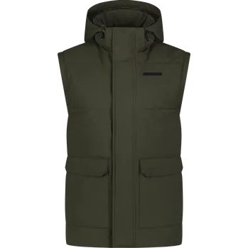Pánská vesta Pánská zimní vesta NORDBLANC NUMINOUS NBWJM8062 ARMÁDNÍ ZELENÁ XL
