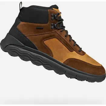 Pánské tenisky Pánské boty GEOX SPHERICA 4X4 ABX G011177 HNĚDÁ 44