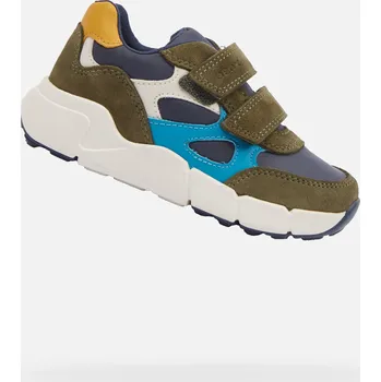 Chlapecká obuv Chlapci první kroky GEOX FLEXYPER MINI BOY B566GE022BCC3024 KHAKI 20