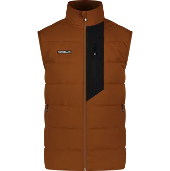 Pánská vesta Pánská zimní vesta NORDBLANC MAGMA NBWJM8058 PUŠTÍKOVA HNĚDÁ S