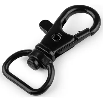 Kovová karabina otočná, průvlek 12 mm