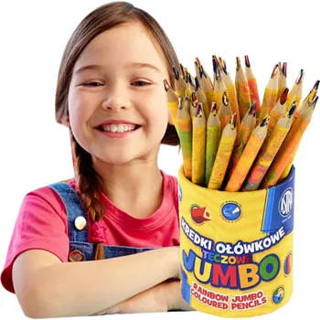 Pastelka Pastelky ASTRA Trojhranné Duhové 36 Barev