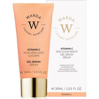 Pleťové sérum Warda - Vitamin C Skin Glow Boost Gel Serum Gelové sérum s vitamínem C pro zářivou pleť 30 ml