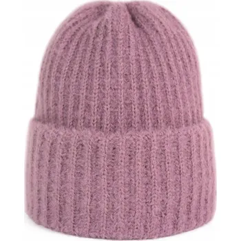 Čepice Szaleo Zimní čepice beanie růžová, univerzální velikost