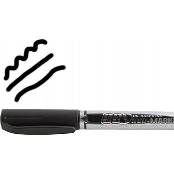 Olejový popisovač černý AMA 1 ks