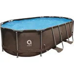 ALEVNLI Pool Steel Super Rattan 427 x 275 x 100 cm JL12024 62742