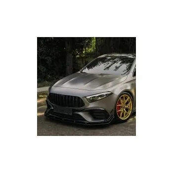 Tuning Oneway přední spoiler lesklá černá Mercedes A (W177) A45 S Aero Pack včetně Facelift -- od roku výroby 2019-23 / 2023- SLEVA 5%