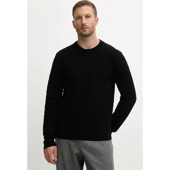 Pánský svetr Svetr Michael Kors pánský, černá barva, CF560IS469 99X, vel. XXL