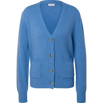 Dámské oblečení 716153 - Tchibo - Pletený kardigan s vlnou s certifikací RWS - pro ženy - vel. M 40/42 - barva: modrá