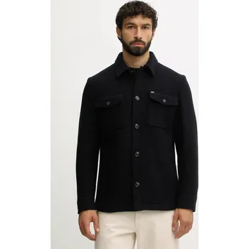 Vlněná bunda Tommy Hilfiger MW0MW40771 námořnická modř 59X, vel. L