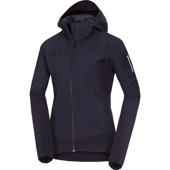 Dámská větrovka Northfinder Dámská trekingová hybridní softshellová aktivní bunda JANELL, černá, S