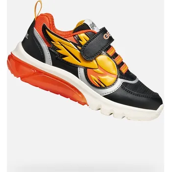 Chlapecká obuv Chlapecké tenisky GEOX CIBERDRON HARRY POTTER J56LBH054FUC0038 ČERNÁ 24