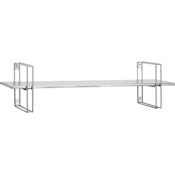 police Nástěnná police Madam Stoltz 76 x 26 x 21 cm 39020ST šedá 09X