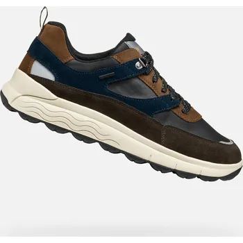 Pánské tenisky Pánské tenisky GEOX SPHERICA 4X4 B ABX G011290 TMAVĚ HNĚDÁ 45