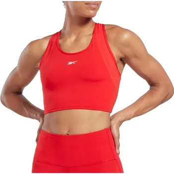 Podprsenka Reebok sportovní podprsenka červená, velikost XL