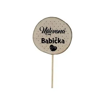 Žertovný předmět Zápich dřevo - milovaná babička