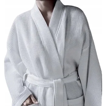 Dámský župan Župan bavlněný hotelový bílý Vafle L