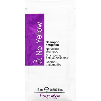 Šampon Fanola No Yellow šampon v sáčku pro blond vlasy