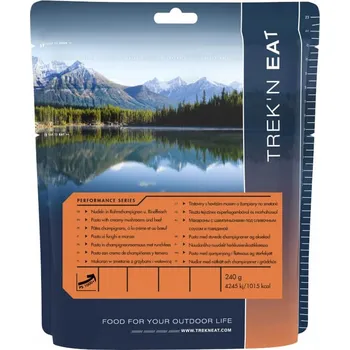 Hotové jídlo Lyofilizované jídlo Trek'n Eat Těstoviny ve smetanové omáčce s houbami a hovězím masem 240 g