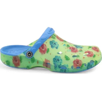 Dámské žabky SAMLUX® Dámské clogsy 885E green Barva: Green, Velikost: 37