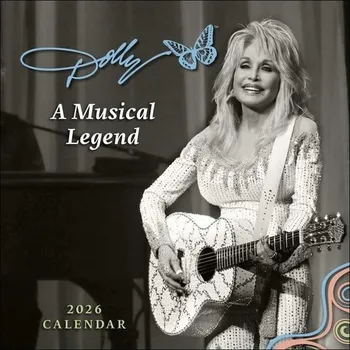 Cizojazyčná kniha Dolly Parton: A Musical Legend 2026 Mini Wall Calendar - Andrews McMeel Publishing