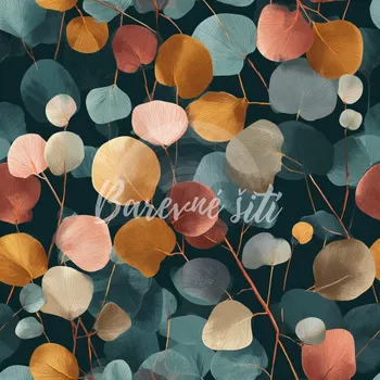 Úplet, Podzimní eukalyptus (E) (Top kvalitní úplet Bella digitisk)