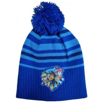 Čepice SpinMaster - Chlapecká čepice s bambulí Tlapková patrola - modrá