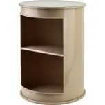 Kovový odkládací stolek ROGER béžový