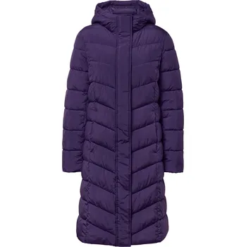 Dámský kabát 716770 - Tchibo - Prošívaný kabát s kapucí - pro ženy - vel. 46 - barva: fialová