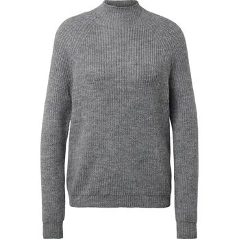 Dámský svetr 716745 - Tchibo - Svetr z hrubého úpletu se stojáčkem - pro ženy - vel. M 40/42 - barva: šedá