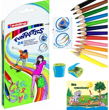 Pastelka Pastelky Edding 24 ks