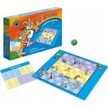 Desková hra Stolní hra Cestou s násobilkou, vzdělávací matematické hry, kreativní hry pro dívky, stolní hry pro teenagery, logické hry ke skládání Alexander